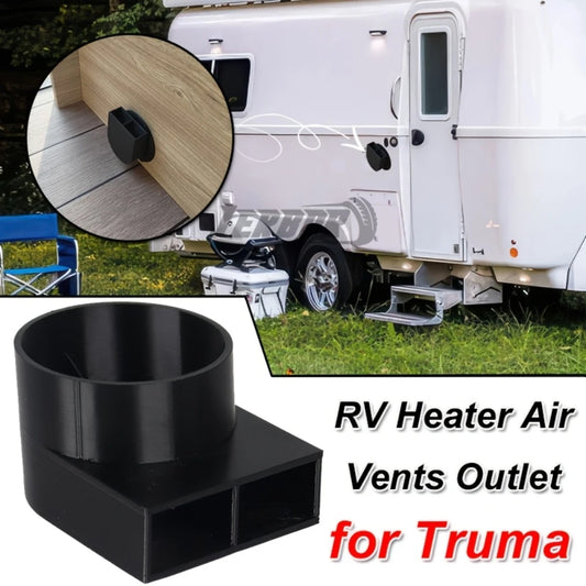 RV Air Deflector for Truma Heater 55mm Outlet | Campervan RV Heater Accessory Peaceful Pleasures Health and Wellness