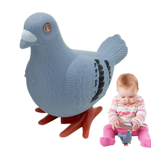 Jumping Pigeon Wind-Up Toy | Kids Party Favor & Gift Wind-Up Novelty Toy Peaceful Pleasures Health and Wellness