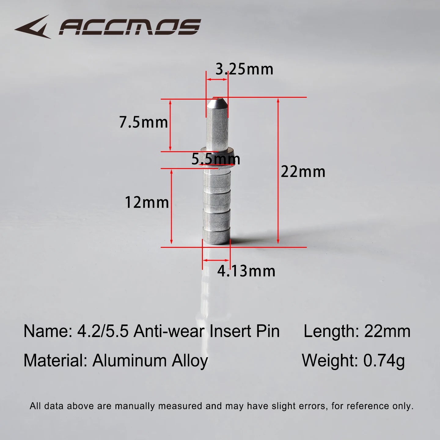 Nock Pin ID3 Aluminum Arrow Tail Shaft Archery Shooting Accessories