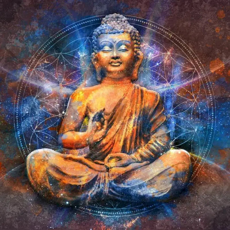 GATYZTORY Painting By Numbers Coloring By Numbers Buddha Canvas Painting For Adults Personalized Gift Handmade Diy Set Artwork Peaceful Pleasures Health and Wellness 99 30x40cm Unframed