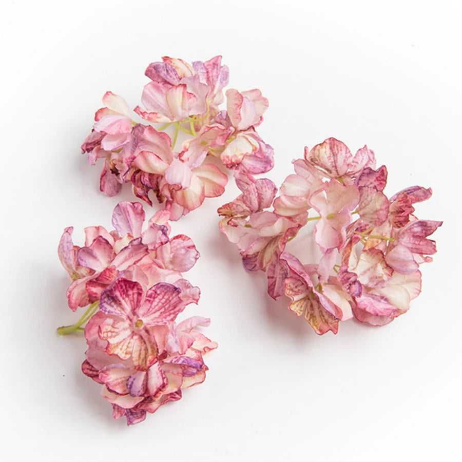 Silk Hydrangea Artificial Flowers for Wedding & Home Décor