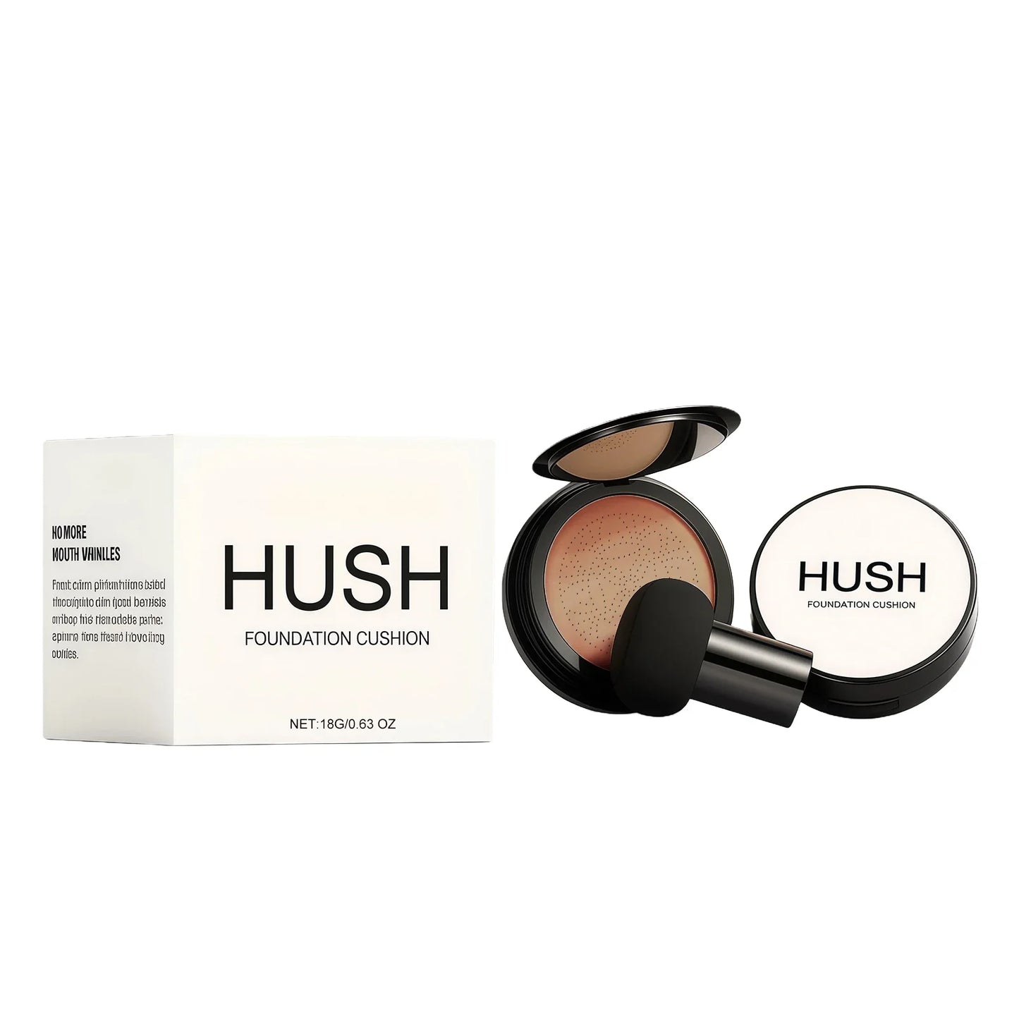 Cushion Foundation Concealer – Natural Cover, Non-Caking, 18g