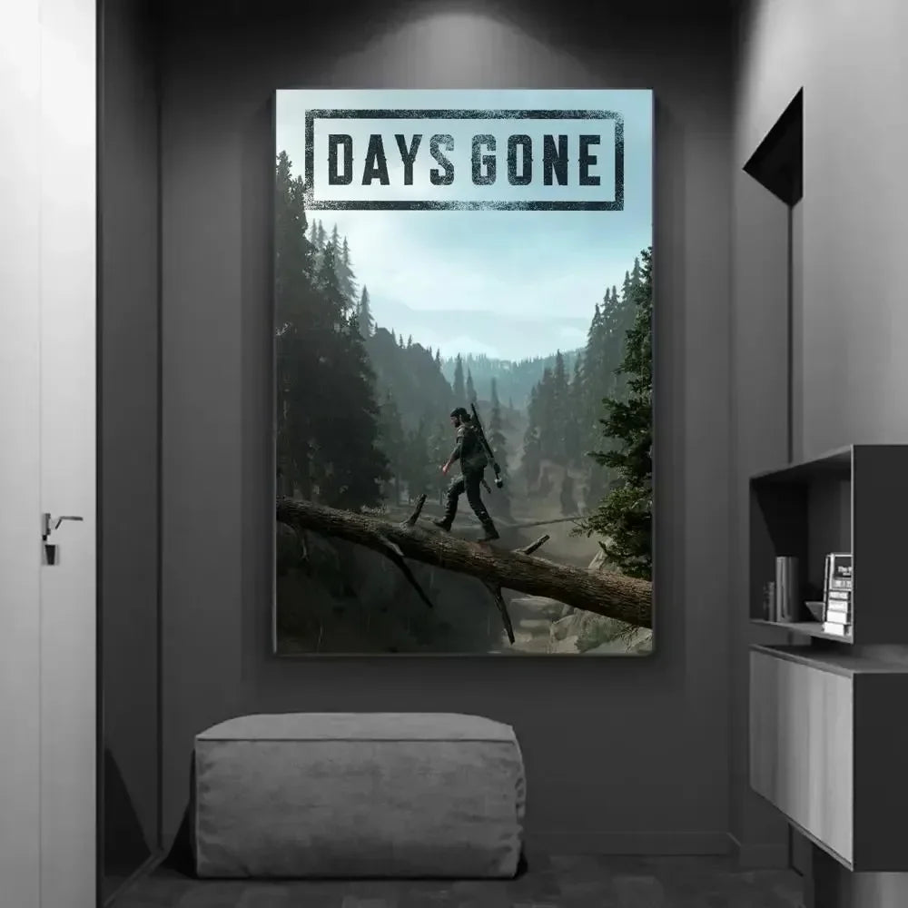 Days Gone Canvas Painting Prints & Posters HD Quality Wall Art for Study Living Room Bedroom Home Decor Peaceful Pleasures Health and Wellness 9 20x30cm Unframed