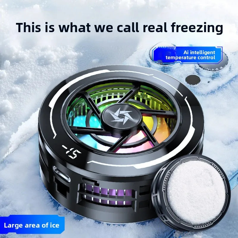 cooling phone fan 15w cell phone cooler radiator magnetic cell phone game cooler for cell phone portable fan cooler phone fridge Peaceful Pleasures Health and Wellness
