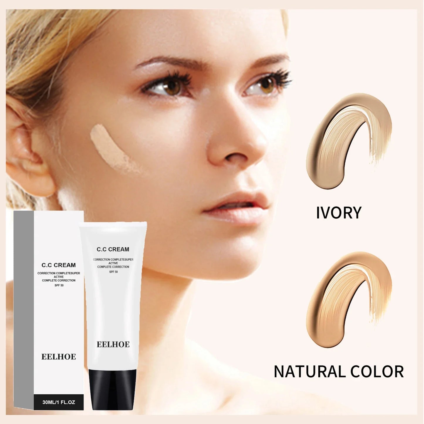CC Cream Primer – Matte Concealer & Invisible Pore Base | eelhoe