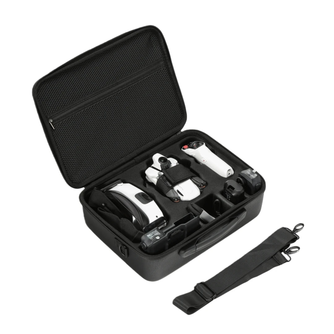 PU + Eva Large-Capacity Organizer Bag For Antigravity A1 Storage Bag PU Storage Case With Shoulder Strap For Easy Portability Peaceful Pleasures Health and Wellness