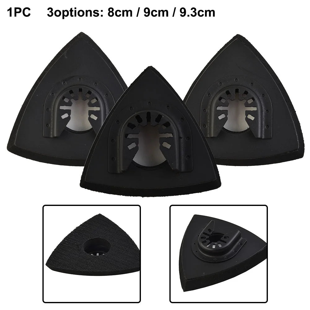 Triangular Oscillating Tool Sanding Pad Quick Release Fit Multi