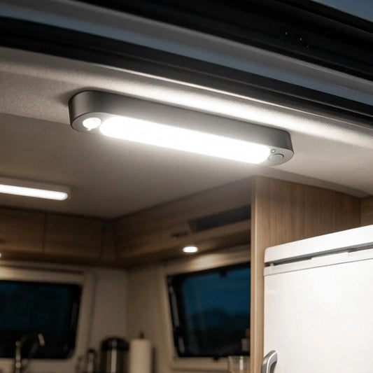 Magnetic LED Car Trunk Light Motion Sensor Cargo Lamp for RV Camper Van Truck Sedan Vehicle Outdoor Roadside ﻿ Peaceful Pleasures Health and Wellness