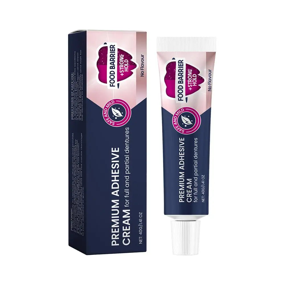 3-Pack Long-Lasting Denture Adhesive | All-Day Secure Fit