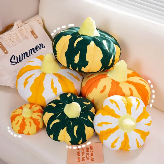 Pumpkin Pillow Halloween Pumpkin Decor Throw Pillow Home Decorations Pumpkin Pillow Plush Party Home Decor PP Cotton Cushion Peaceful Pleasures Health and Wellness