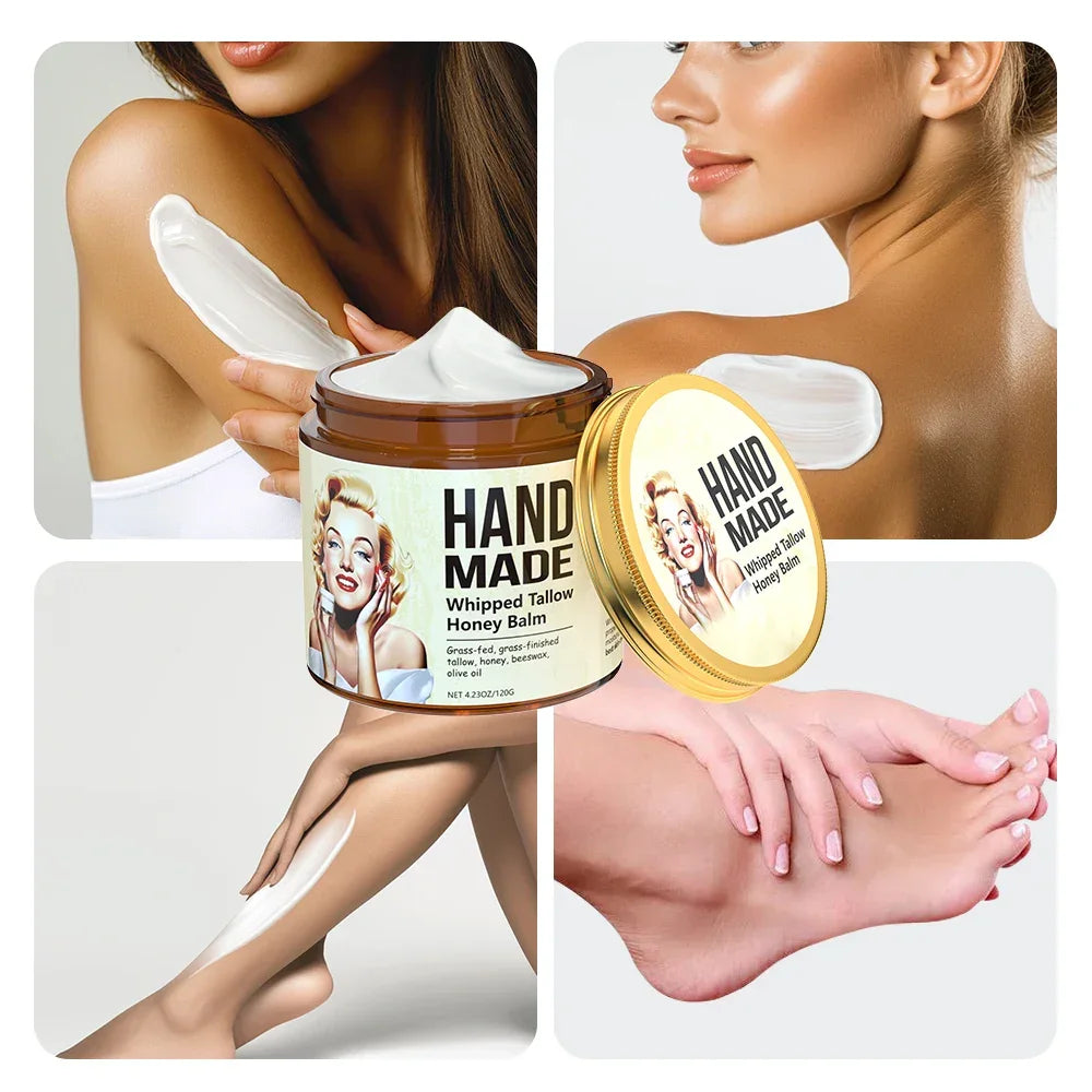 ENVISHA Whipped Tallow Face Cream – 120g Moisturizer Face Cream Peaceful Pleasures Health and Wellness