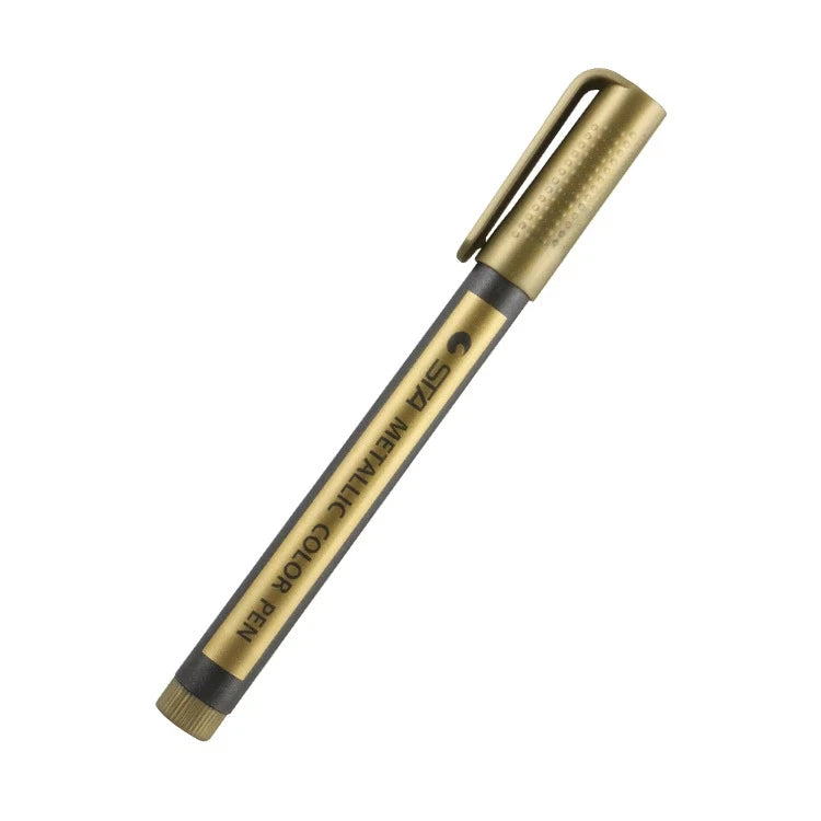 10 Colors Exquisite Metal Marker Paint Pen Art Permanent Writing