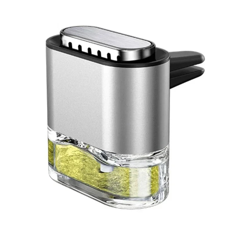 Car Air Outlet Freshener for Creative Vent Perfume Diffuser Aromatherapy Decor Clips Air Freshener Gift Peaceful Pleasures Health and Wellness Silver Cologne