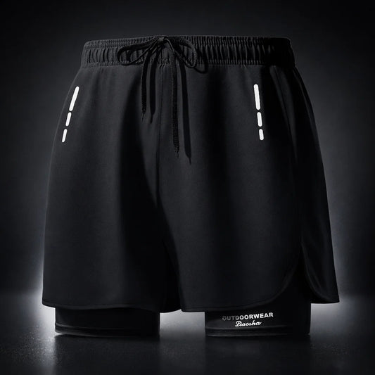 Men's Swim Trunks Quick Dry Athletic Shorts with Compression Liner for Beach Pool Running Gym Peaceful Pleasures Health and Wellness