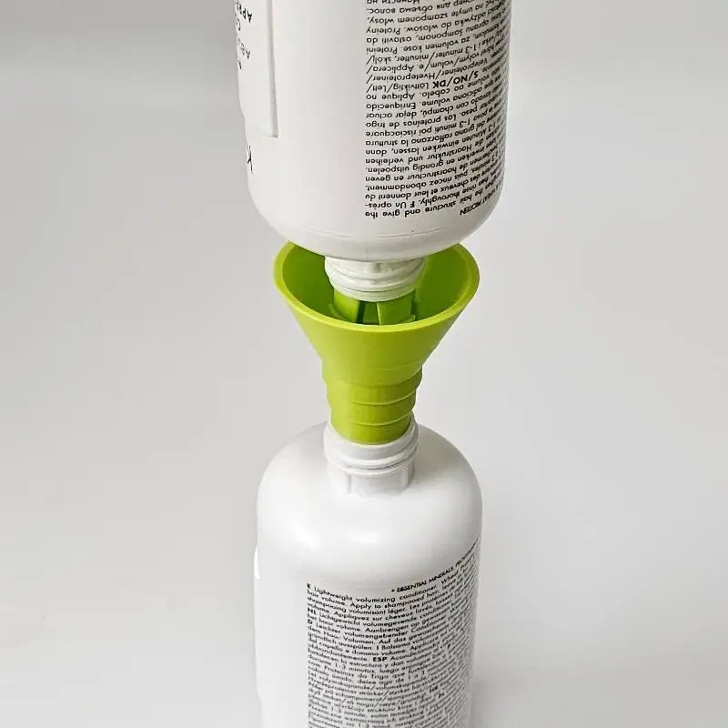 Universal Bottle Emptying Kit – No-Waste Liquid Transfer Funnel Liquid Transfer Funnel Peaceful Pleasures Health and Wellness