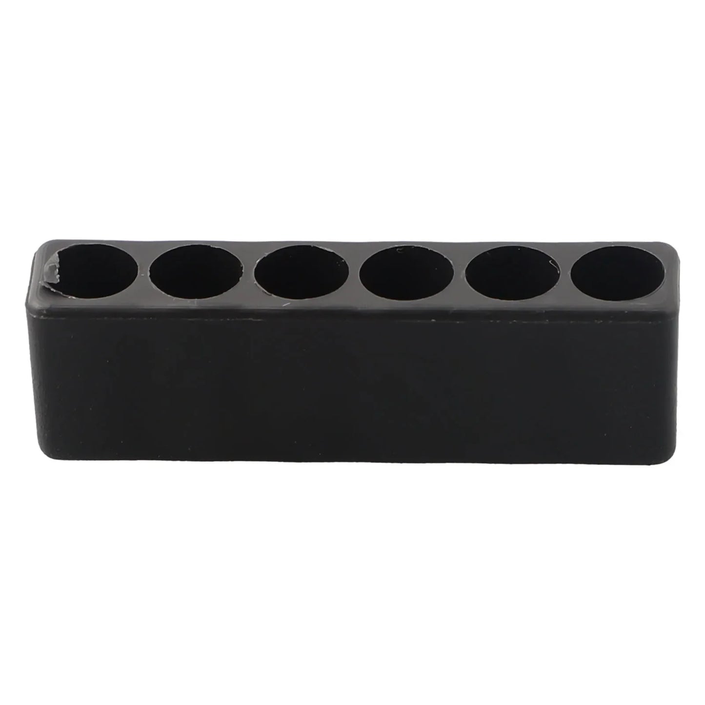 5-Pack 6-Hole 1/4" Hex Drill Bit Holder & Storage Stand