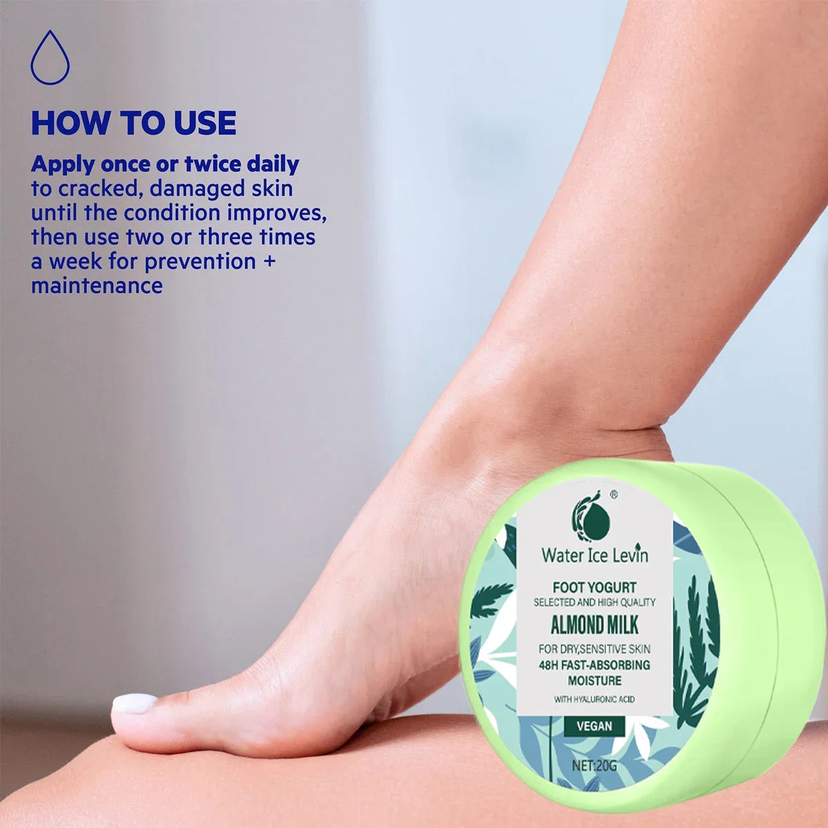 Ice Soothing Foot Cream – Menthol, Collagen & Vitamin C