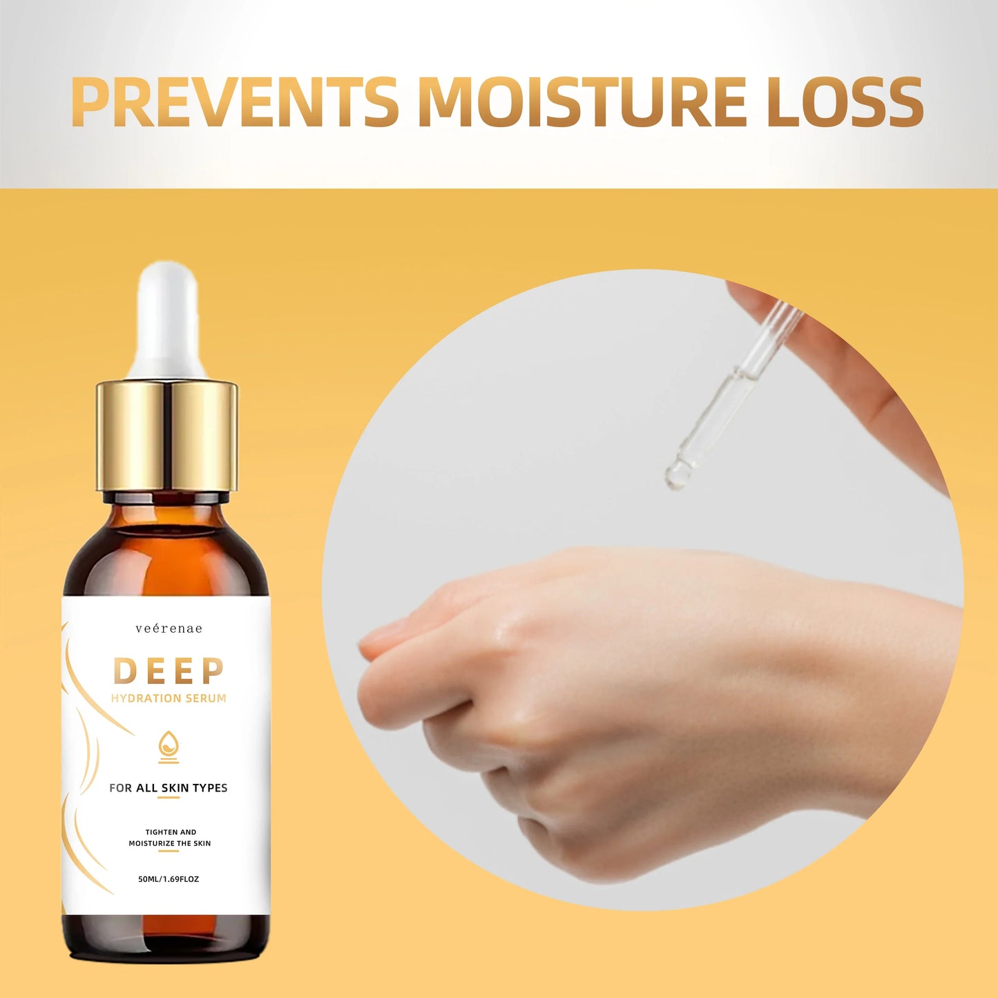 veérenae Vitamin C & Niacinamide Deep Hydration Serum | Oil-Free