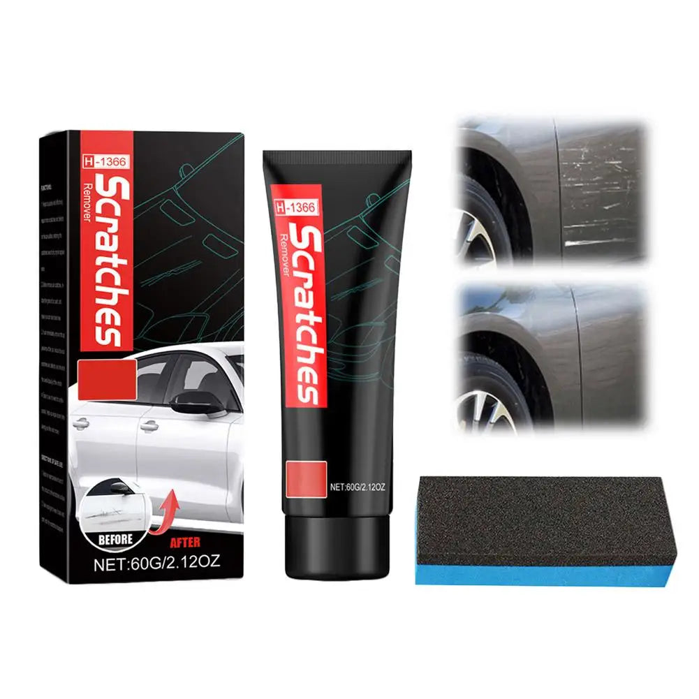 Car Scratch Remover Paste Instant Erase Car Scratches Car Scratch Remover For Deep Scratches Car Scratch Remover For Scuffs Peaceful Pleasures Health and Wellness 1pcs