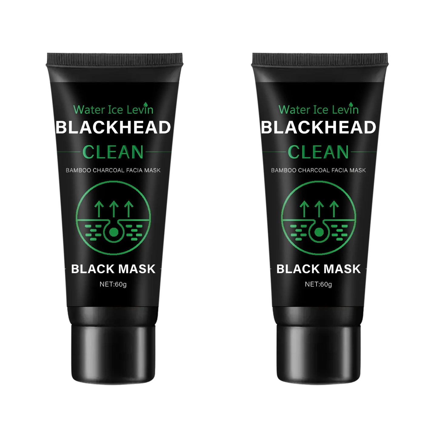 Bamboo Charcoal Peel-Off Mask – Deep Cleansing & Exfoliating 60g
