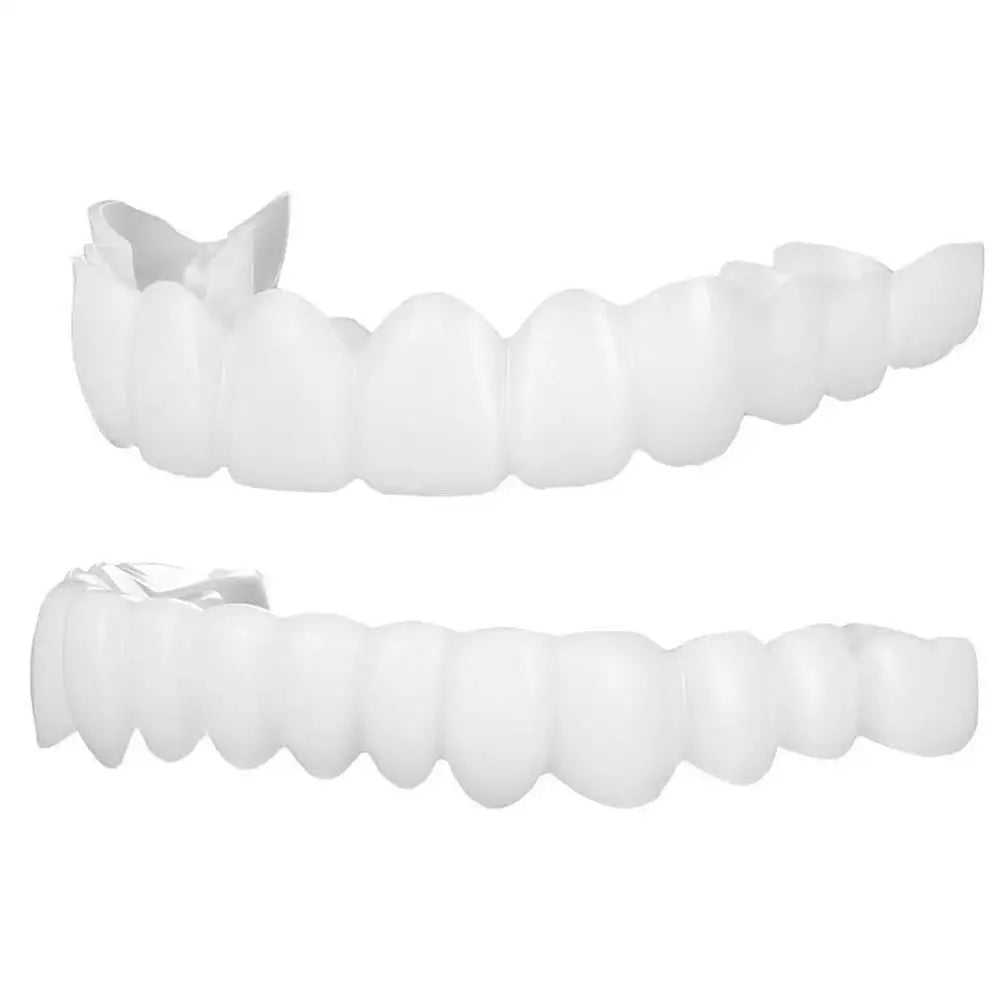 Snap-On Teeth Veneers – Reusable Smile Cover for Men & Women