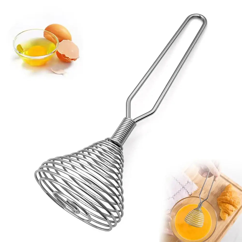 Stainless Steel Egg Separator & Spring Whisk | Kitchen Tools