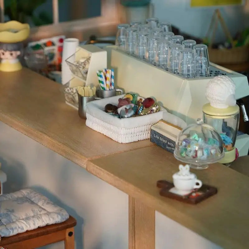 1/6 Scale Miniature Cake Shop Display Tray | Dollhouse Decor