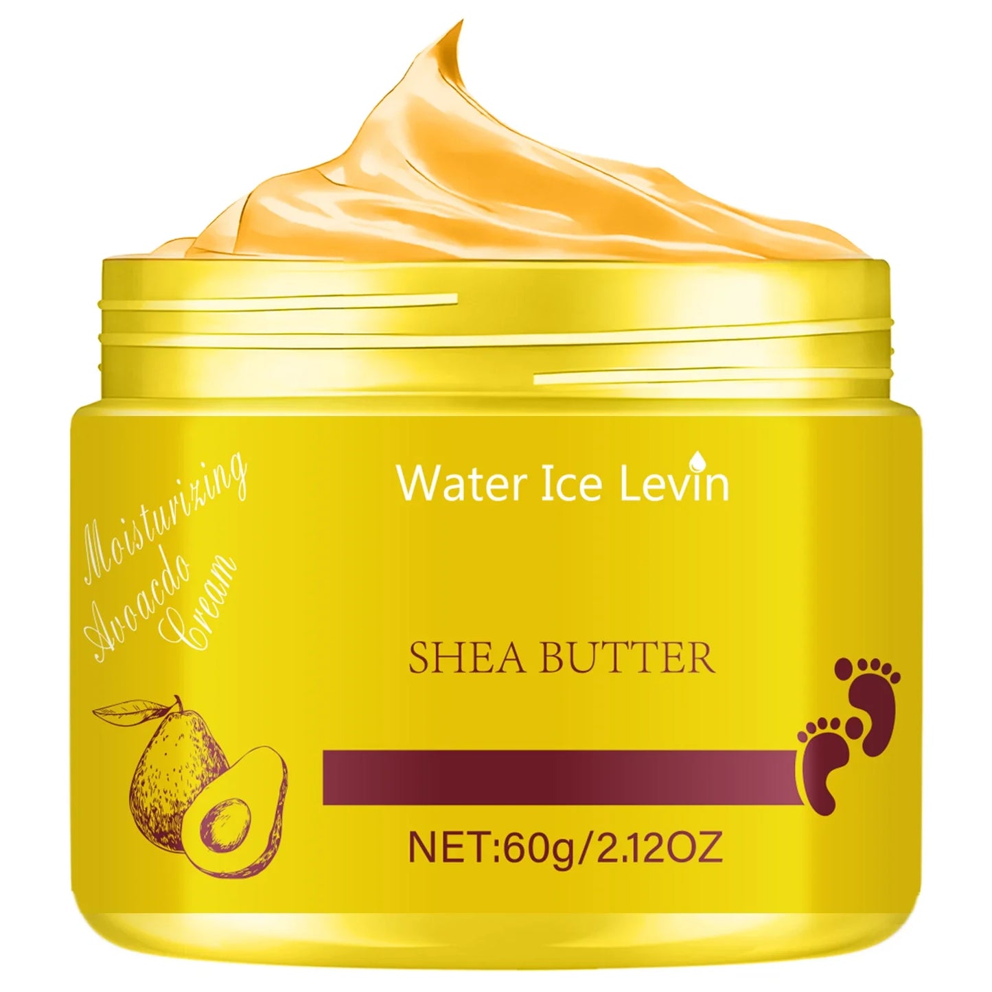 Pure Shea Butter Foot Cream 60g – Moisture Lock & Skin Repair