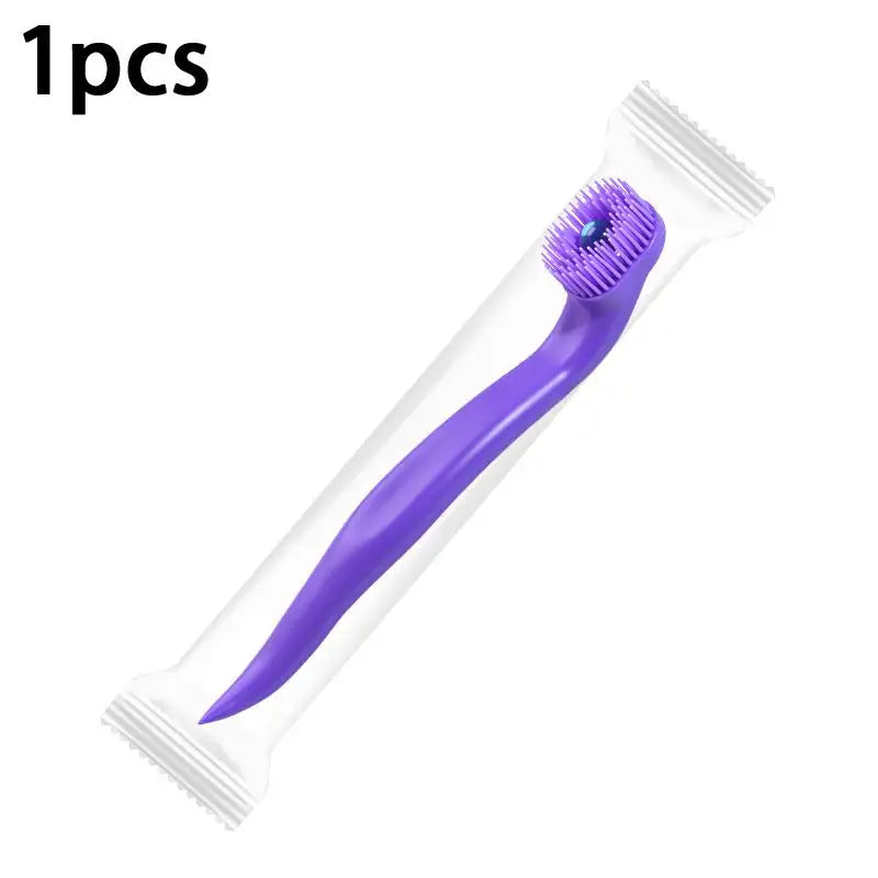Disposable Mouthwash Toothbrush Convenient Multi-functional Refreshing No-rinse Mini Travel Toothbrush Peaceful Pleasures Health and Wellness one size C1