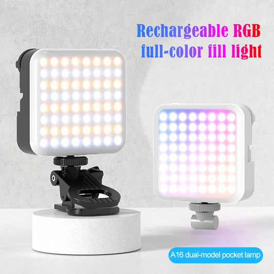 Led Light Ring With Tripod Magnetic Absorption Fill Light Lamp Selfie Led Light Portable Rechargeable Led Lamp Photography LED Peaceful Pleasures Health and Wellness Black(1pcs) China Mainland