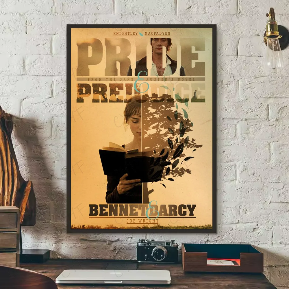 Pride & Prejudice HD Wall Poster – Waterproof PVC Art Print Wall Art Poster Peaceful Pleasures Health and Wellness z9 15X20cmNoframe