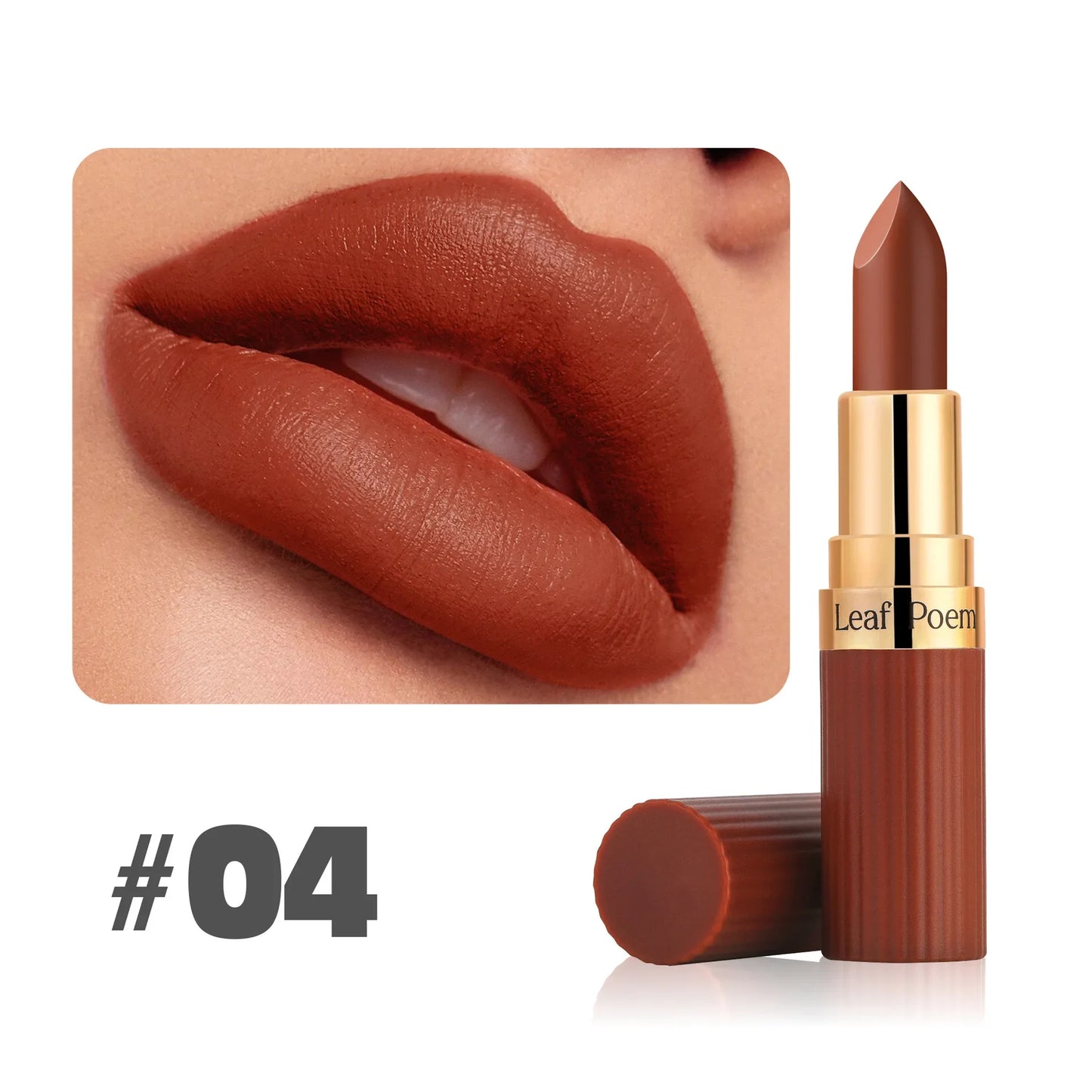 ZYXUAQIR 6-Color Velvet Matte Lipstick – Waterproof High Pigment
