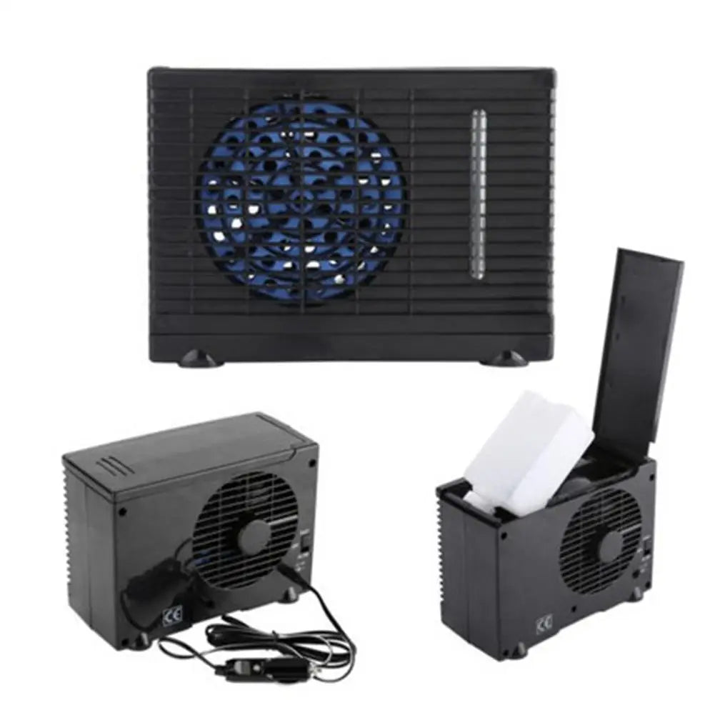 Portable Car Cooler Fan Adjustable Car Air Conditioner Cooler Cooling Fan For Car Home Conditioning Peaceful Pleasures Health and Wellness