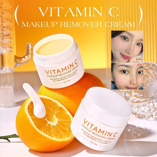 Vitamin C Cleansing Balm Easily & Effectively Remove Makeup Deeply Cleanses Nourishes Skin Refreshed & Non-greasy Cleansing Balm Peaceful Pleasures Health and Wellness