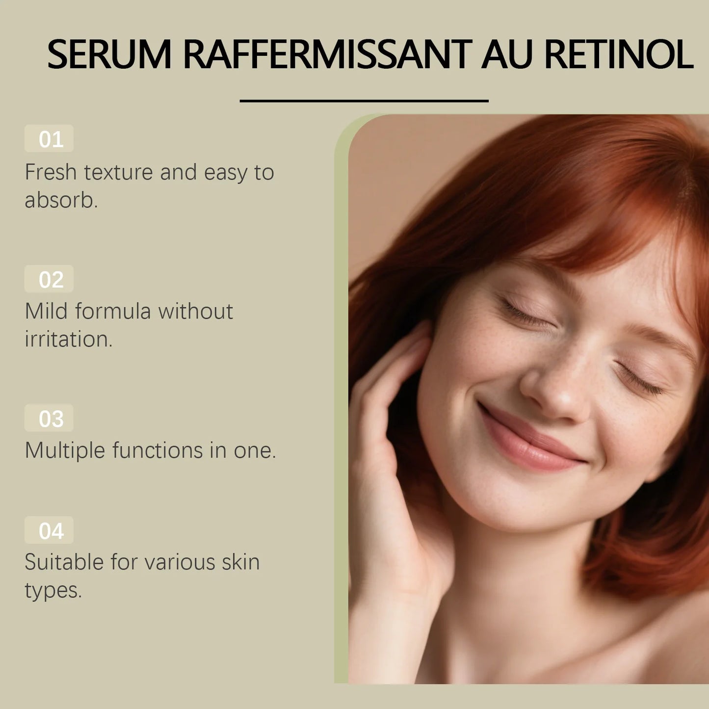 Retinol Face Serum – Firming, Anti-Aging & Brightening 50ml