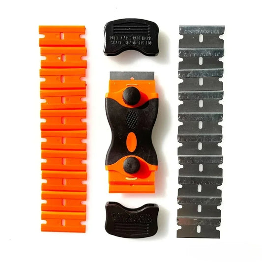 Scraper Squeegee Window Cleaning Tool – Glass, Car & Ceramic Scraper Squeegee Tool Peaceful Pleasures Health and Wellness