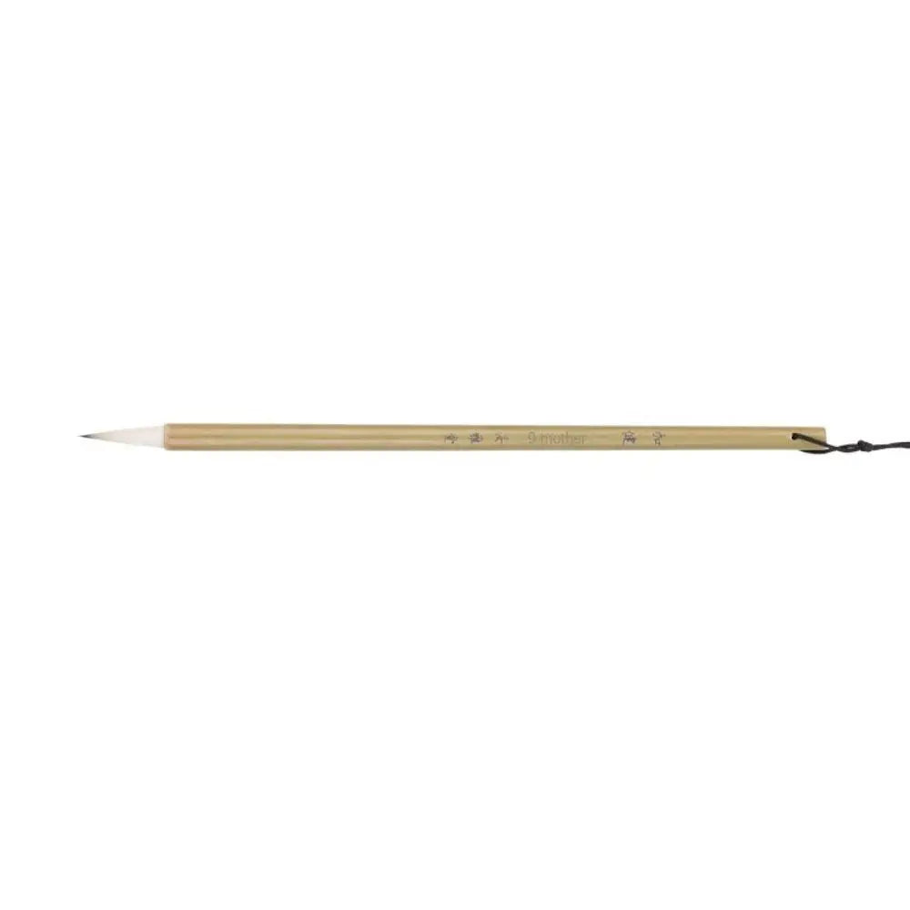 High Quality Drawing Crisperding Thin Chinese Brushes Script Writing Brush Calligraphy Brushes Painting Pens Peaceful Pleasures Health and Wellness 23-0.8cm
