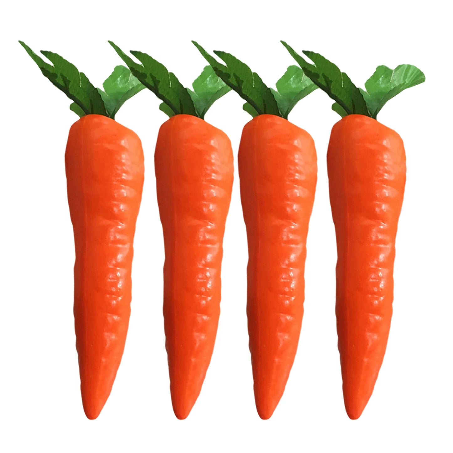 4pcs Mini Carrots Simulation Carrot Props Ornament Artificial Vegetable Fake Carrot Model For Party Festival Easter Photo Prop Peaceful Pleasures Health and Wellness