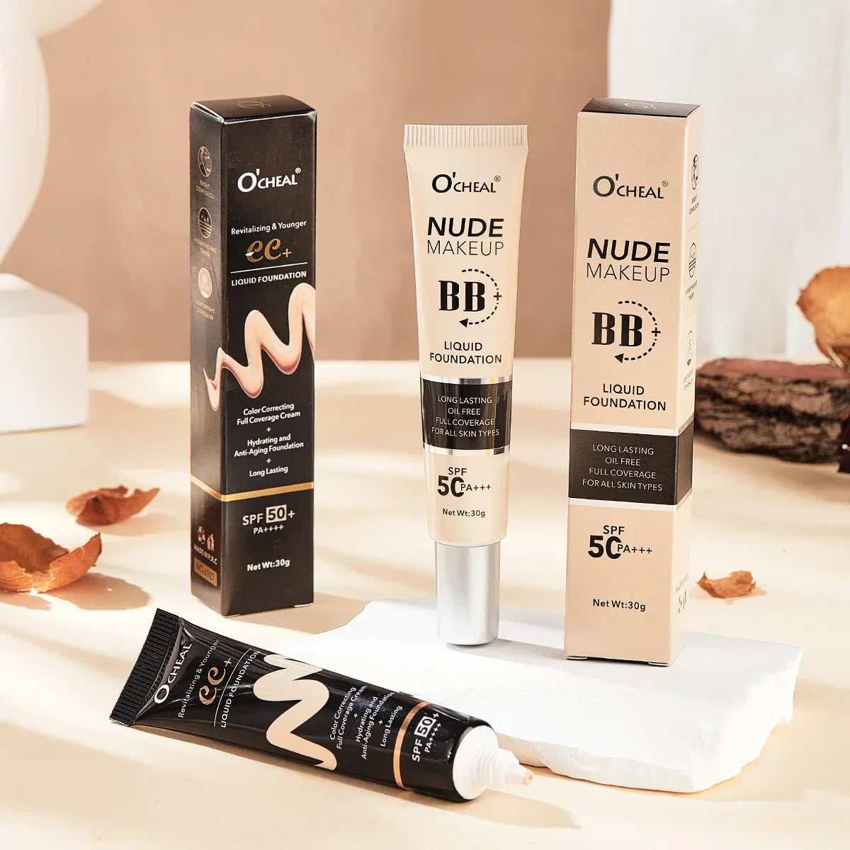 BB Cream SPF50 PA++++ Foundation Primer – Waterproof & Brightening
