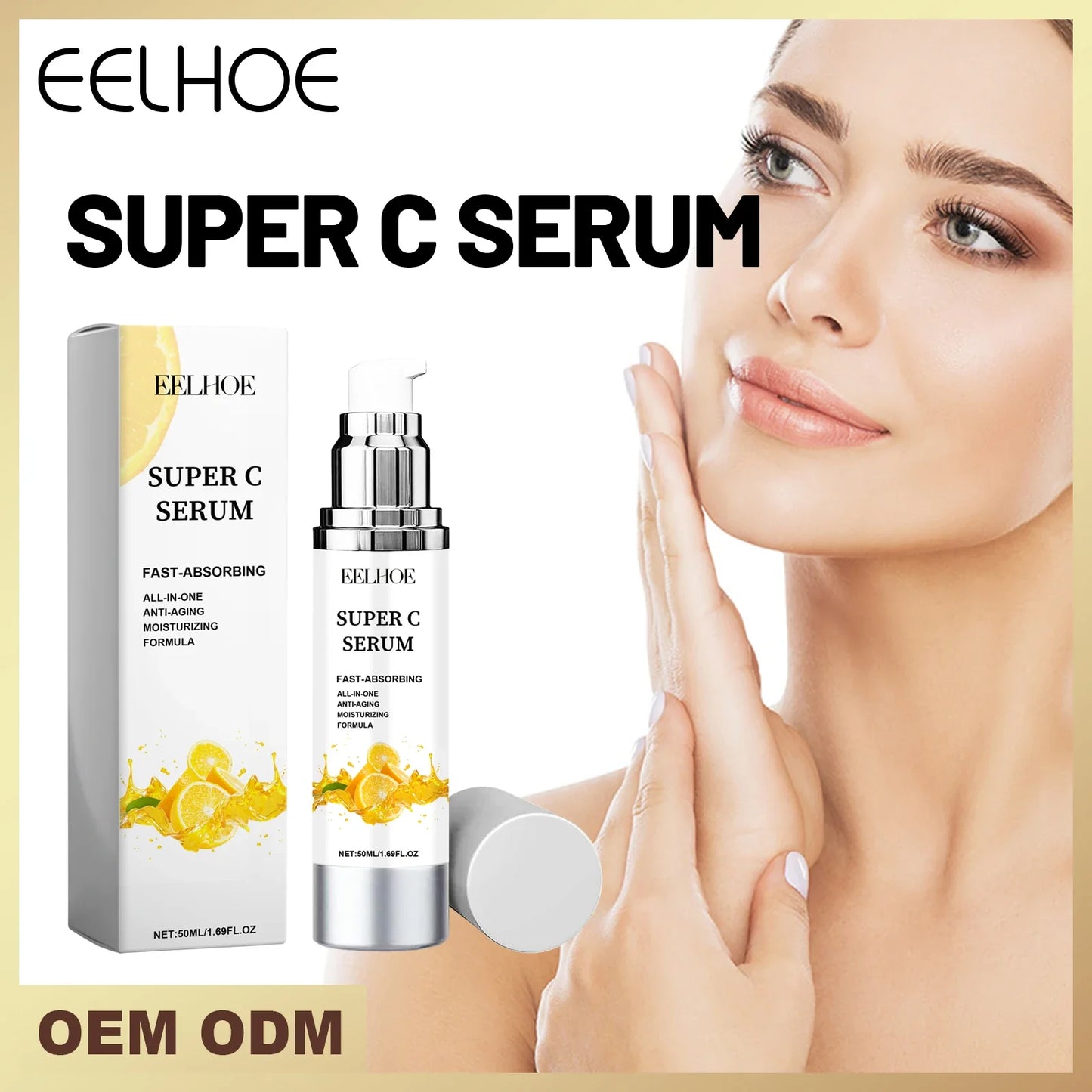 EELHOE Vitamin C Face Serum – Brightening & Moisturizing