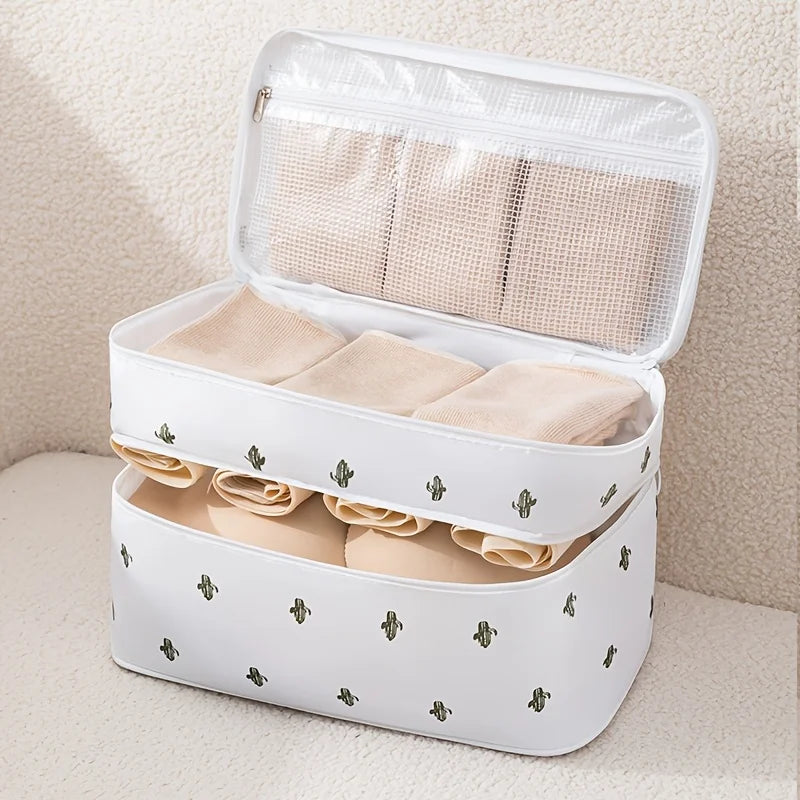 4-in-1 Travel Underwear & Bra Organizer Bag | Packing Cube