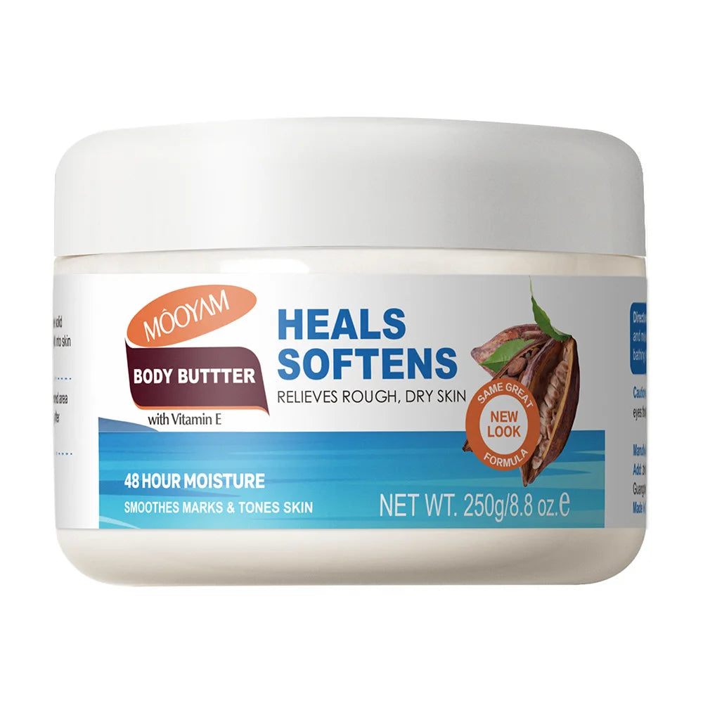 Super 250g Butter Cream Body Lotion Helps Soothe Rough, Soften Dry Skin Vitamin E Helps Improve Skin For Use On Body And Face Peaceful Pleasures Health and Wellness