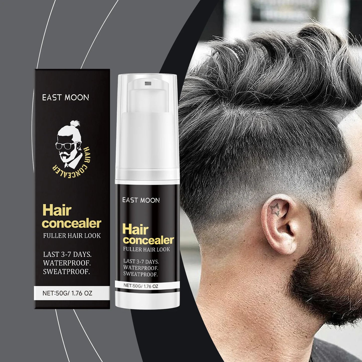 Hair Cover Cream – Hairline, Parting & Bald Spot Concealer
