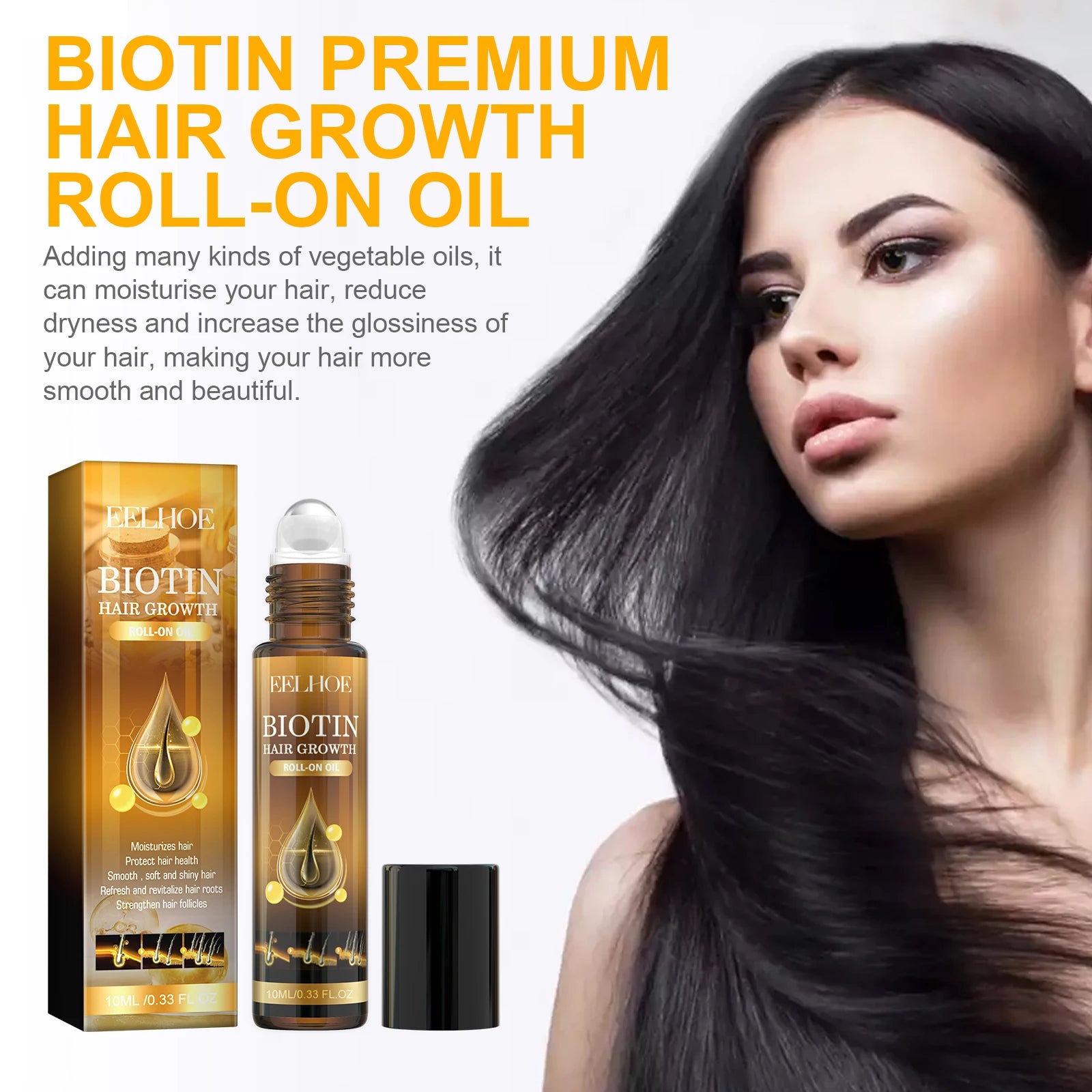 Biotin Hair Growth Products Fast Growing Oil Conditioner Frizz Damaged Repair Hair Thinning Soap Nourish Root Dense Hair Shampoo Peaceful Pleasures Health and Wellness