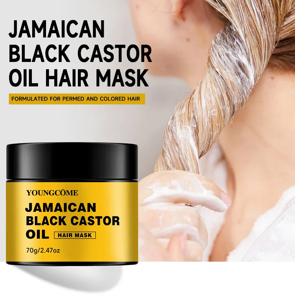 Jamaican Black Castor Oil Hair Mask – Deep Nourishing Treatment