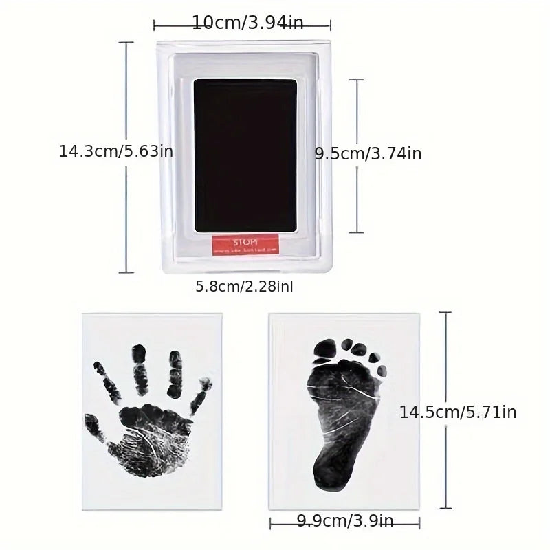 Safe Non-Toxic Pet & Baby Paw Footprint Ink Pad Kit