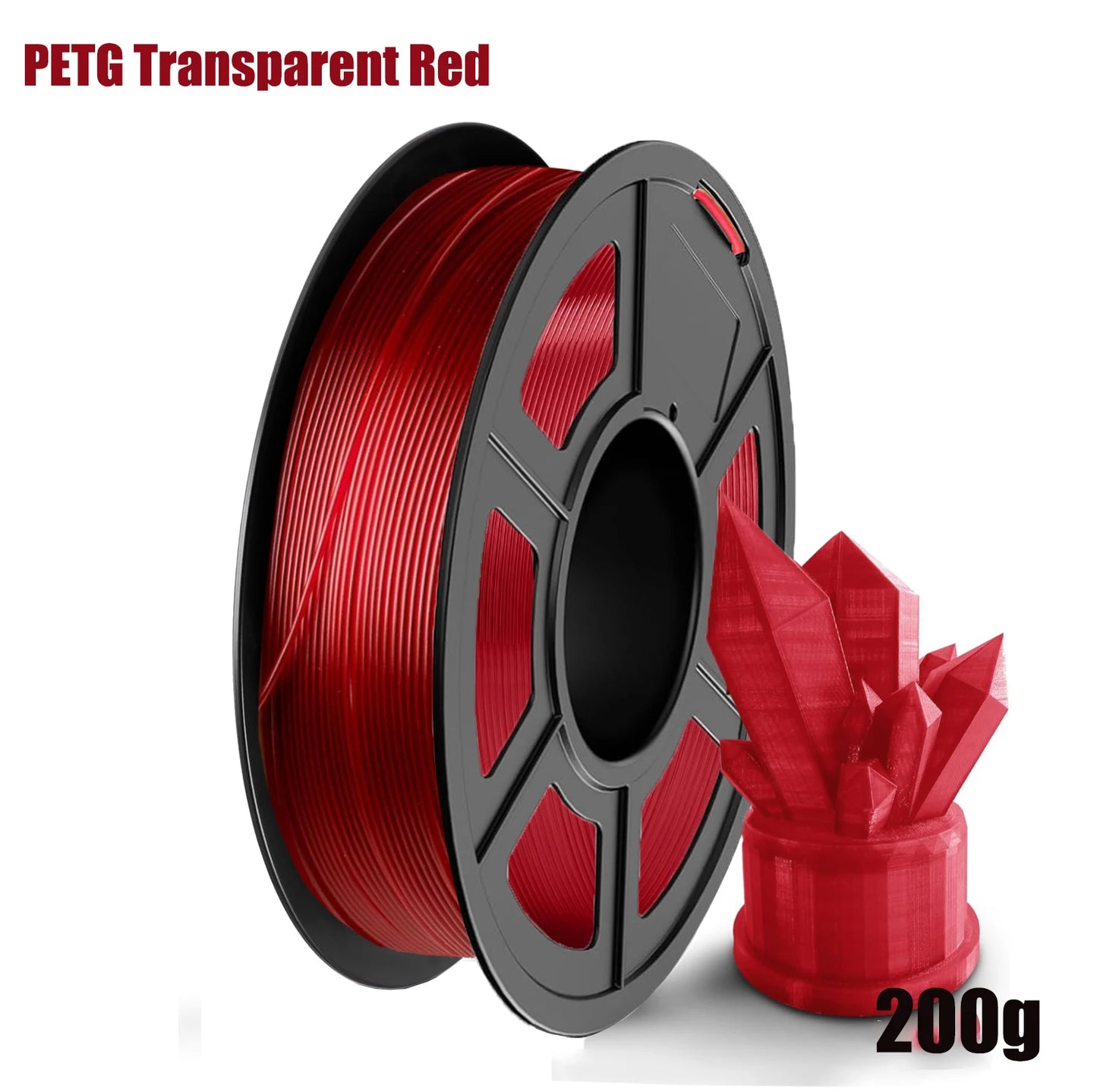 DINGSUN 3D PETG Filament 1.75mm | 500mm/s High-Speed Multicolor