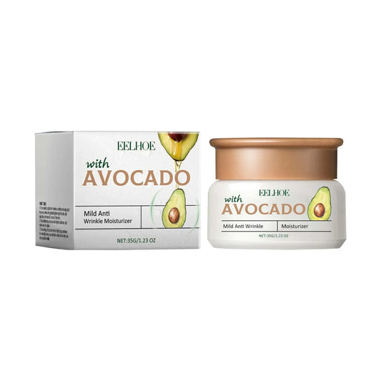 EELHOE Avocado Face Cream – Anti-Aging, Lifting & Collagen Peaceful Pleasures Health and Wellness 35g Boxed