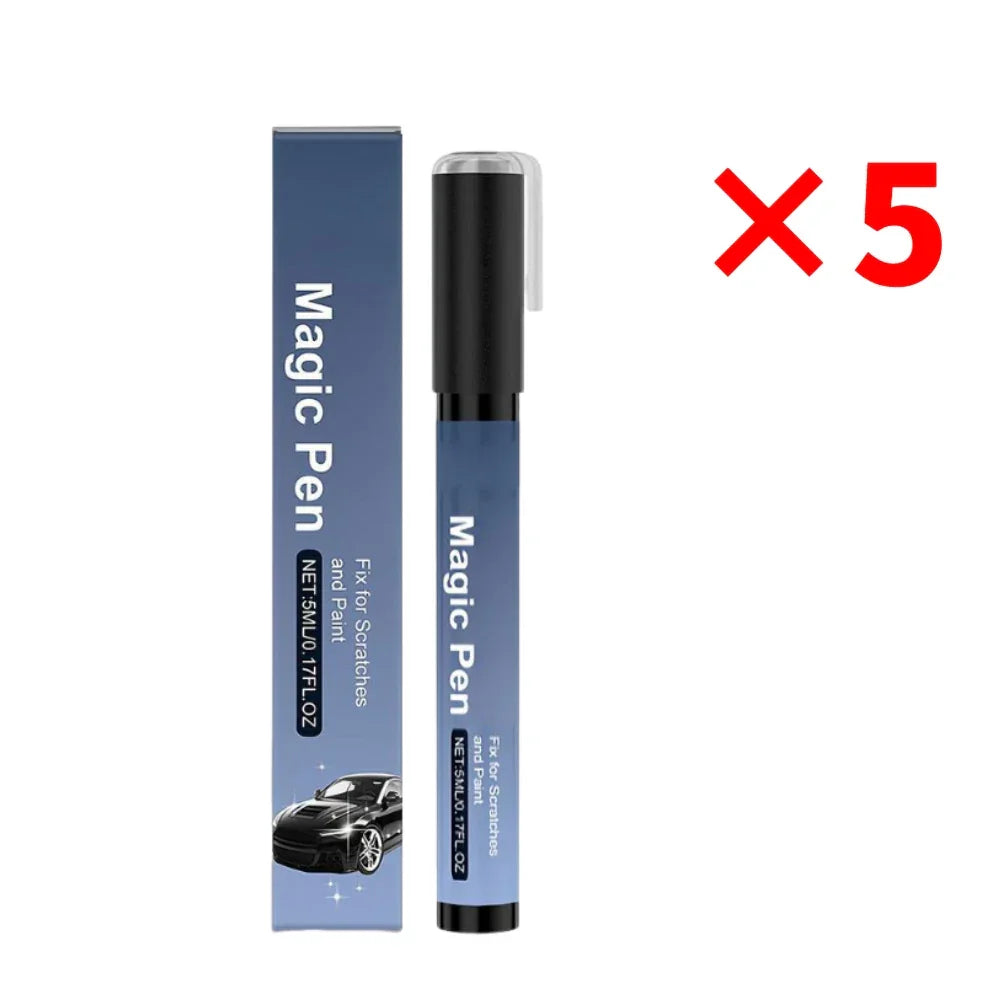 Cars Magic Pen 5ml Universal For All Cars Scratches Swirl Marks And Scuffs Scratch Repair Pen Easy DIY Car Paint Touch Up Peaceful Pleasures Health and Wellness 5PCS