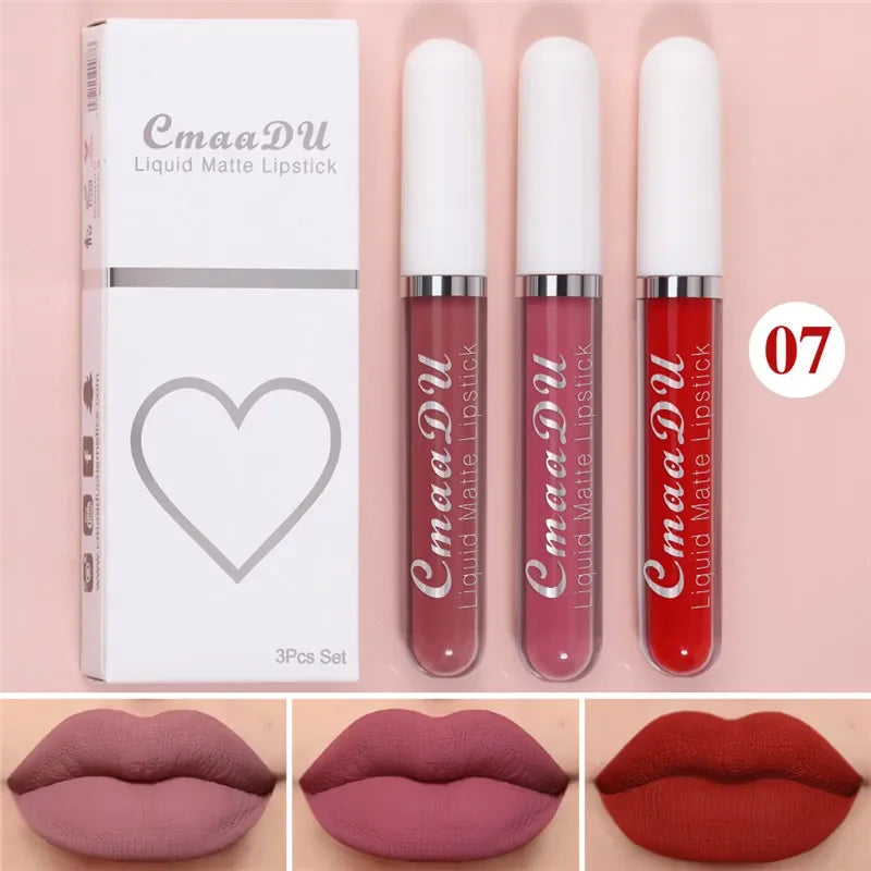 IFANYUO 6-Pc Matte Liquid Lipstick Set – Waterproof Velvet Lip Gloss